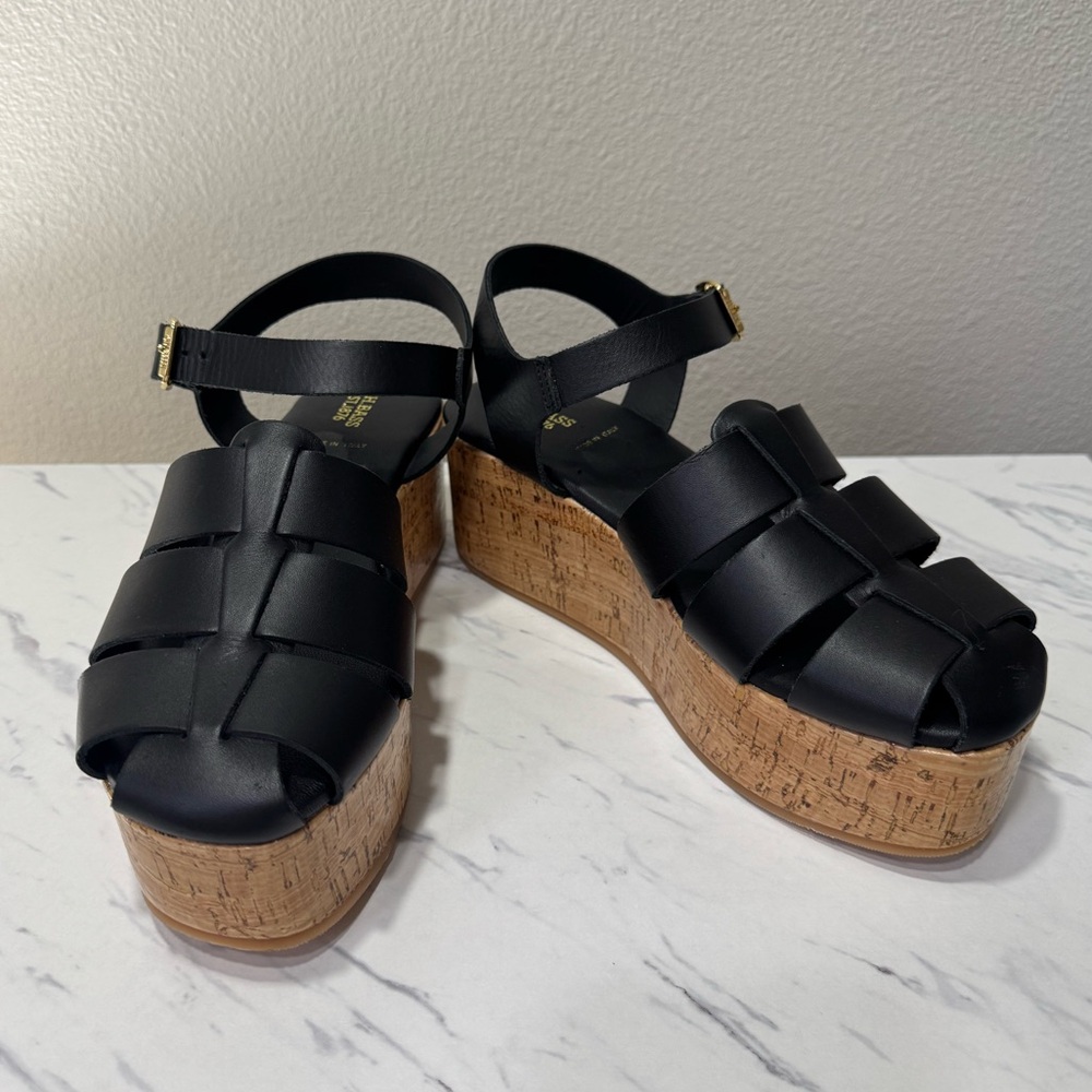 GH Bass Helena Platform Fisherman Sandal